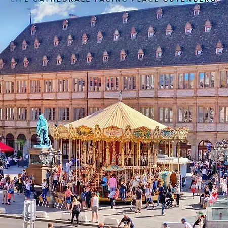 Life Cathedrale City-center Place Gutenberg * Straßburg